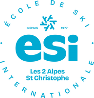 Logo of the ESI Saint-Christophe ski school in Les 2 Alpes